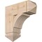Ekena Millwork Thorton Arts & Crafts Smooth Bracket, Douglas Fir, 5 1/2"W x 18"D x 18"H BKT06X18X18THR03SDF - alternate 1